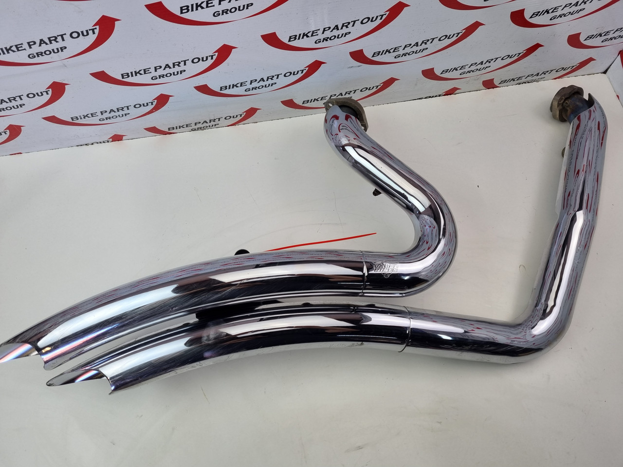 Vance and Hines Big radius exhaust system Harley Davidson Dyna 06