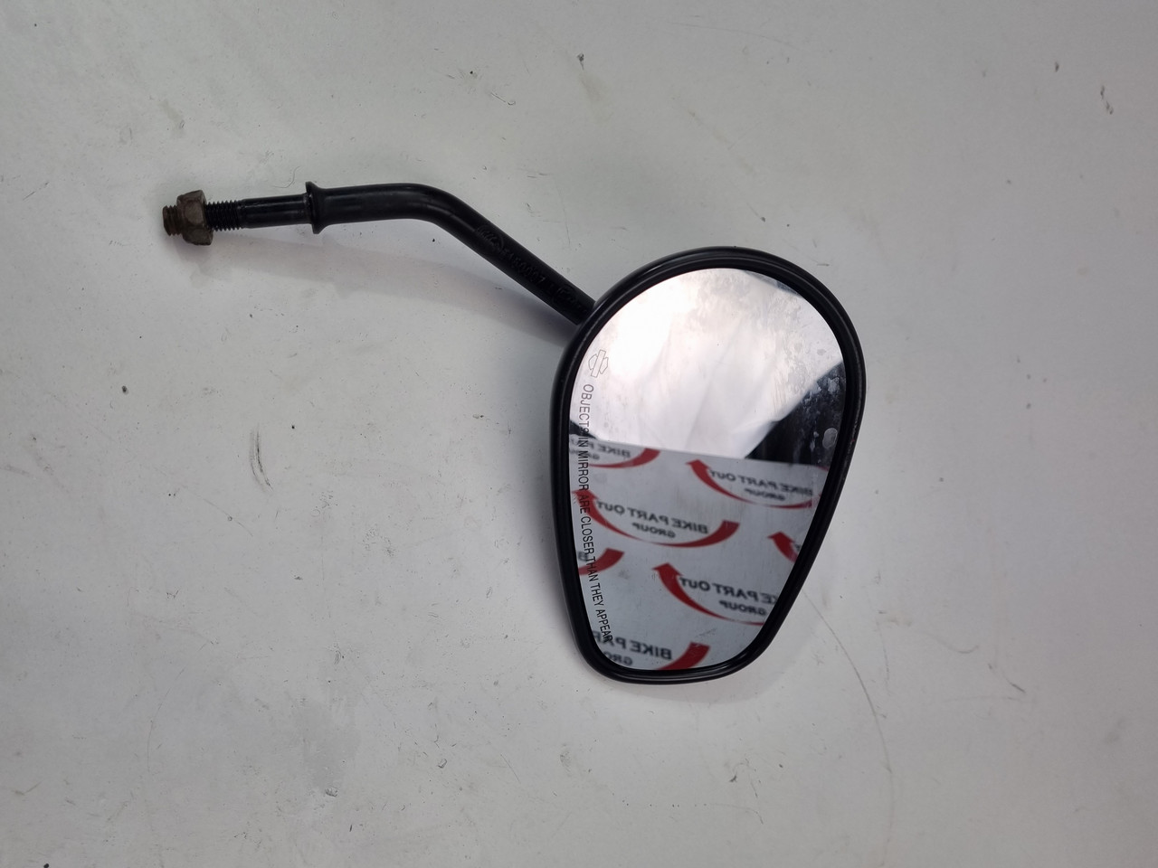 オーダー RH Mirror Short Black Harley Davidson Sportster XL 1200 883 09-11