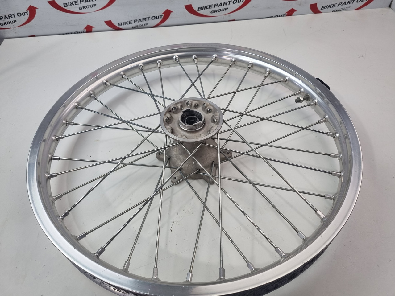 Silver Front wheel 21in Suzuki DRZ400 DRZ 400 E 54111-29F00 - Bike