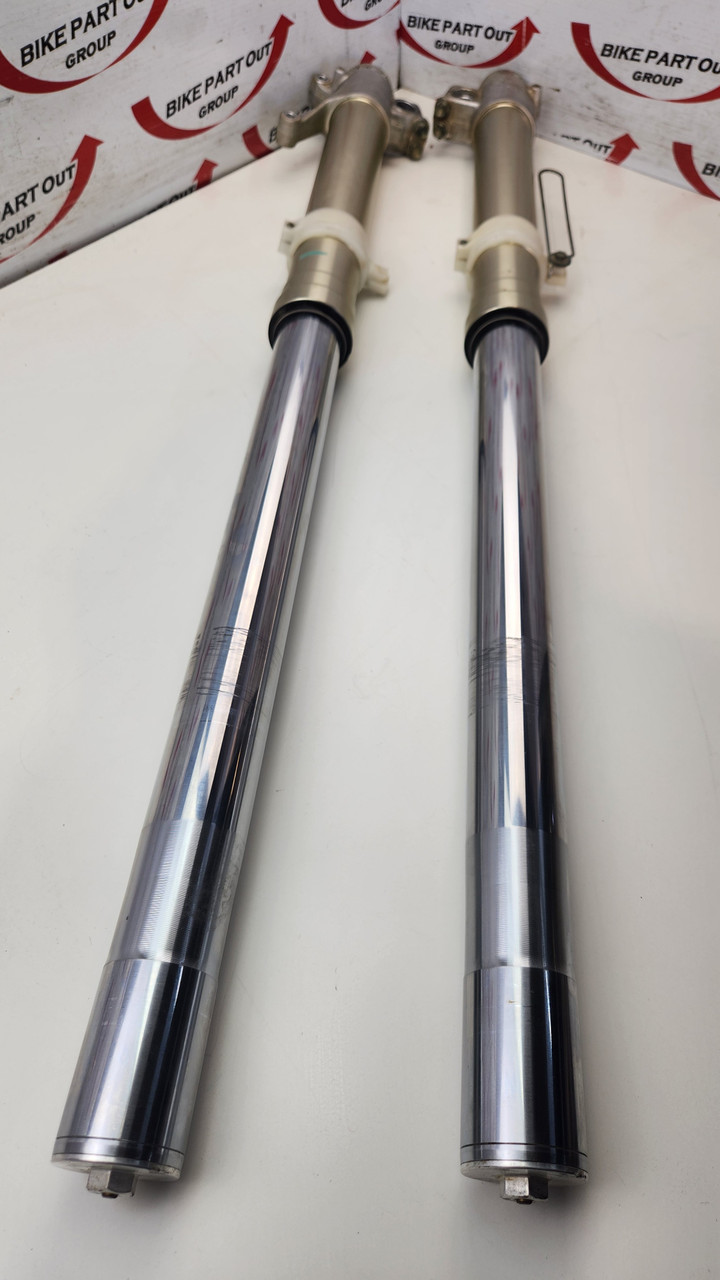 Forks Suzuki DRZ400 DRZ 400 E 51104-29F00 - Bike Part Out