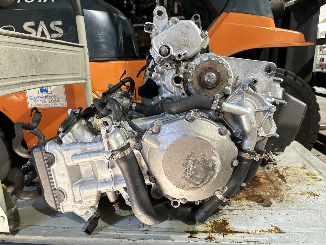 Motor engine Honda CBR1000RR CBR 1000 RR 2005 38,800km - Bike Part Out