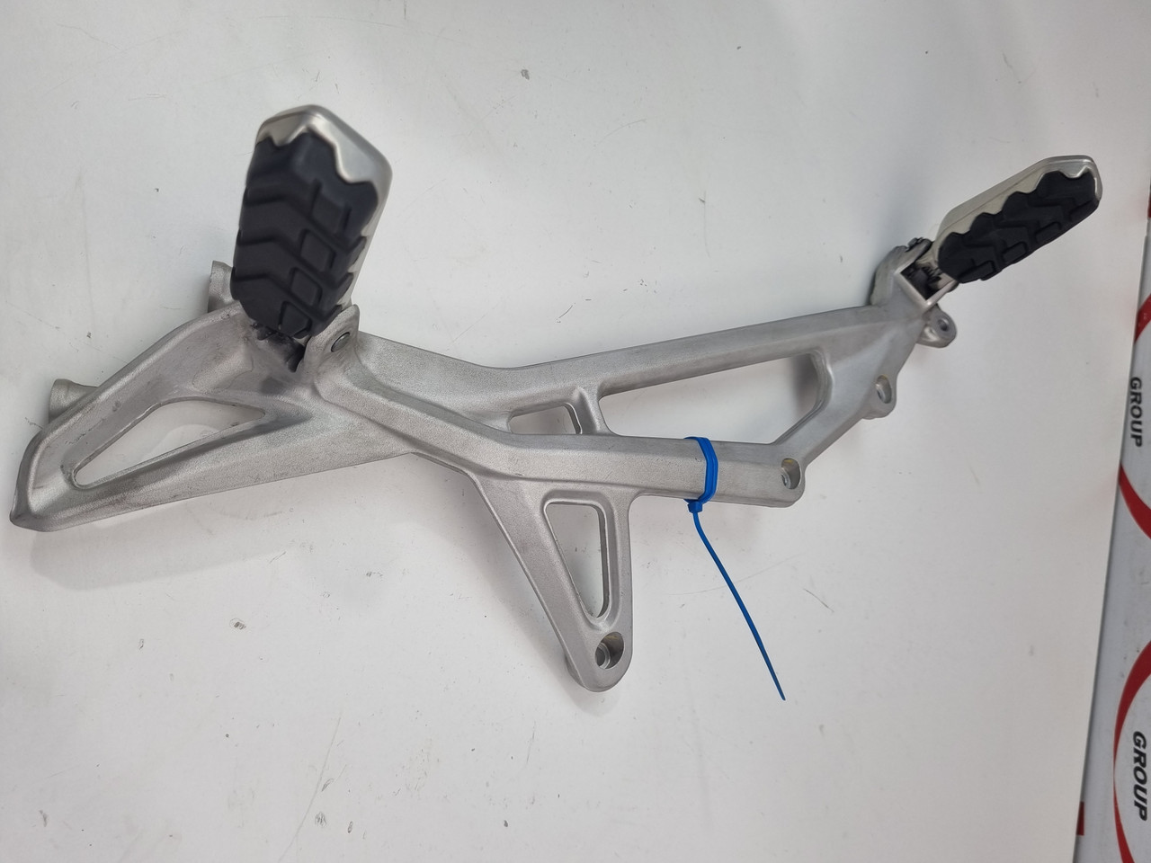 専用2 Left foot peg rest mount plate bracket pillion MV Agusta 800