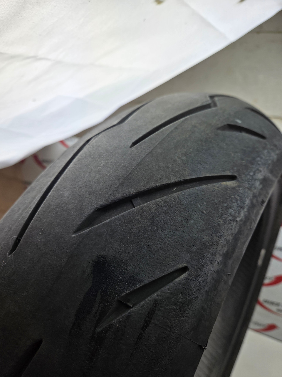 PIRELLI DIABLO ROSSO IV REAR MOTORCYCLE TYRE 180/55 ZR- 17