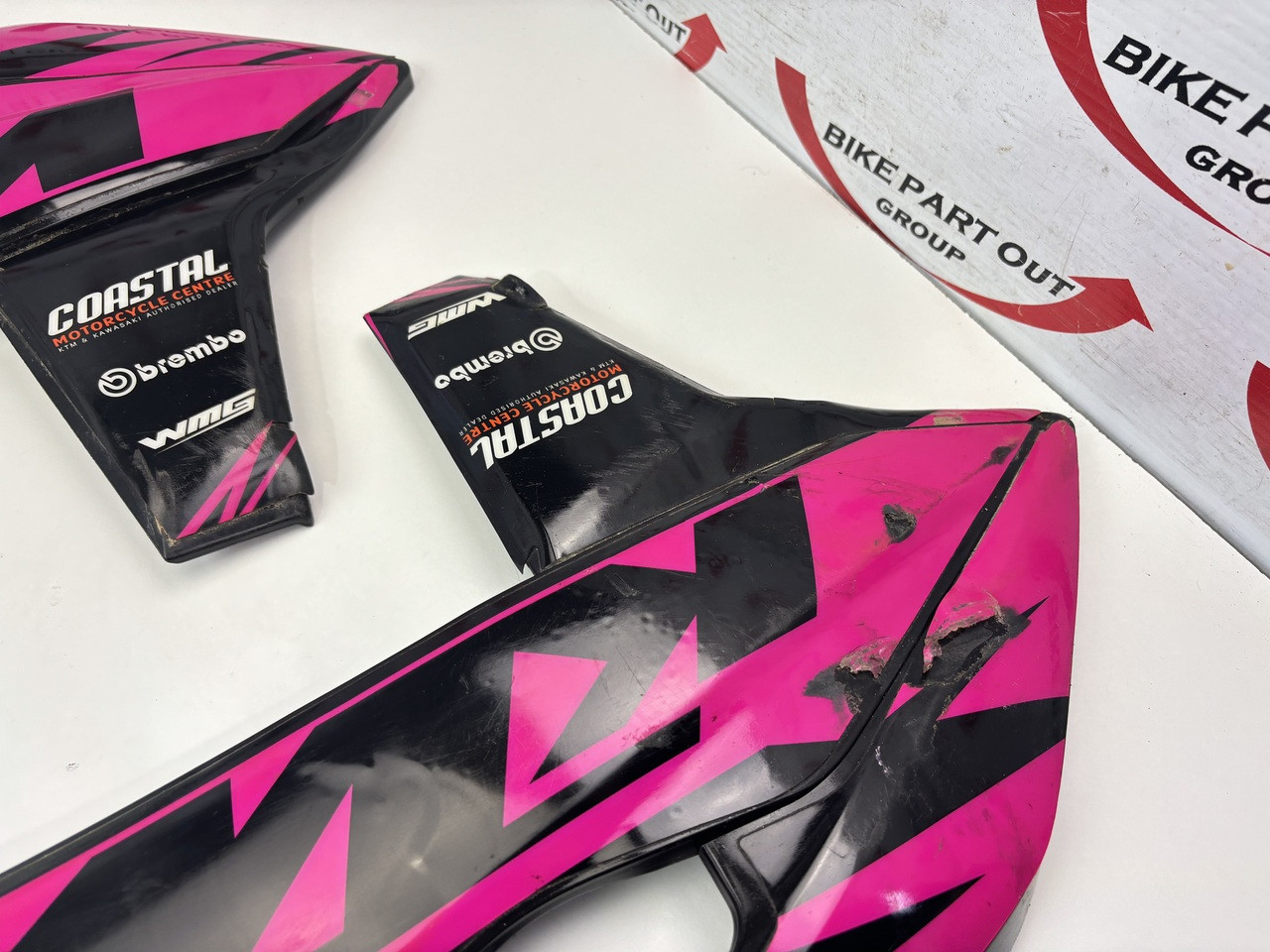 Spoiler set KTM 150 250 300 350 450 500 EXC 2022 79108054000HDA - Bike ...