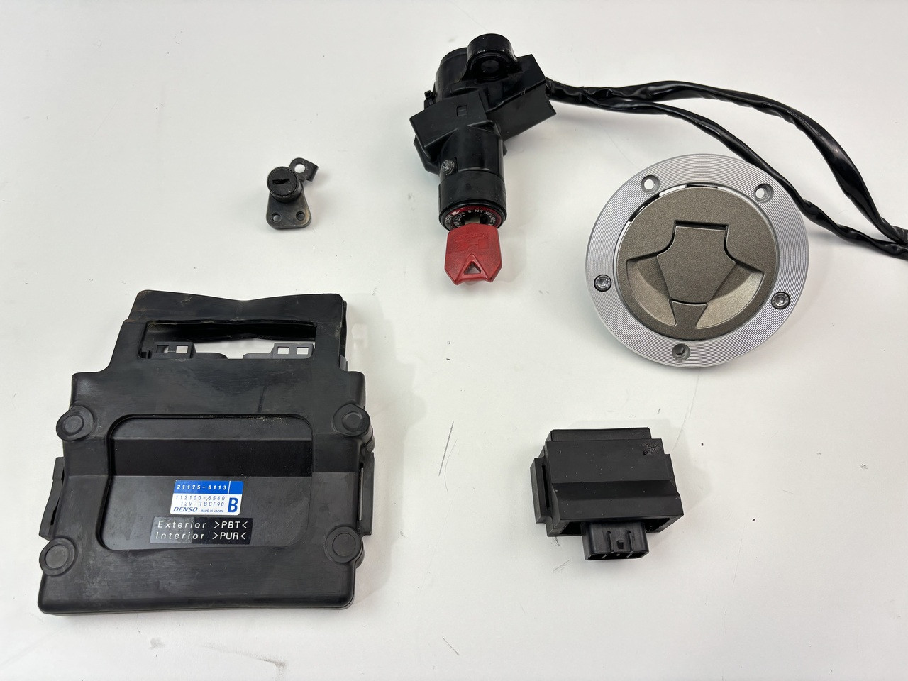 専用 +@ Ignition Lock Key CDI Set Kawasaki Ninja ZX6R ZX600R 07-08