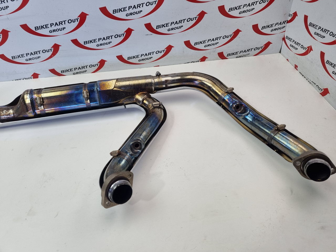 Exhaust headers heat shields Harley Davidson Switchback 65551-12
