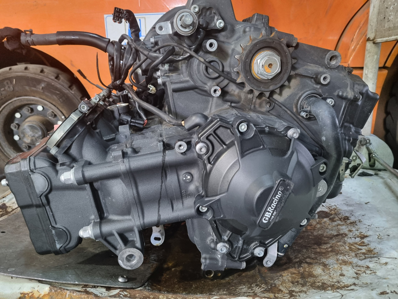 Motor Engine Yamaha YZF-R1 R1 12-14 8444km - Bike Part Out