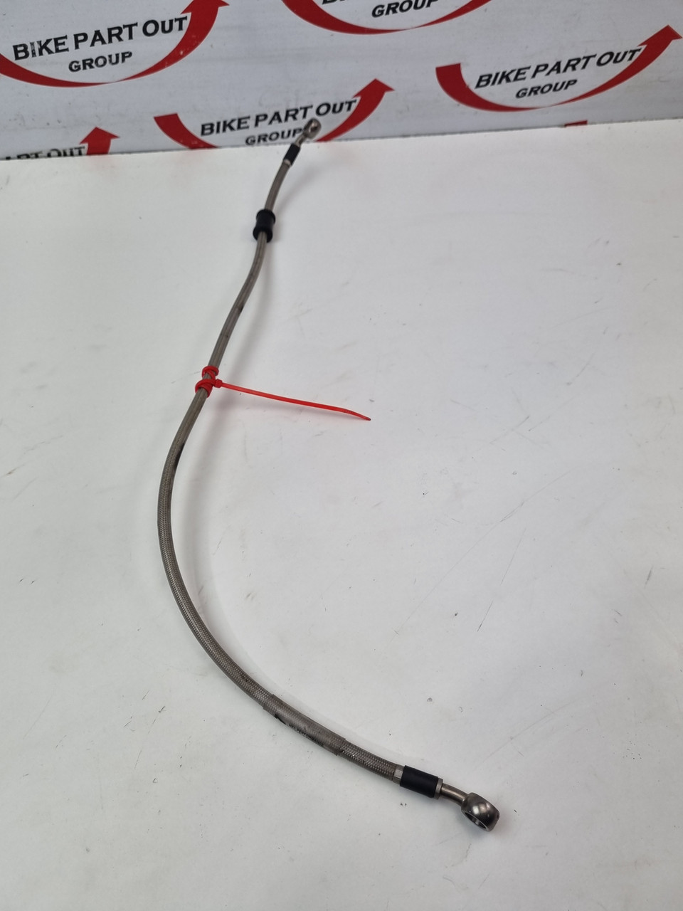 ブラッケン Braided Rear Brake line hose pipe Kawasaki Ninja ZX6R ZX600 09-18