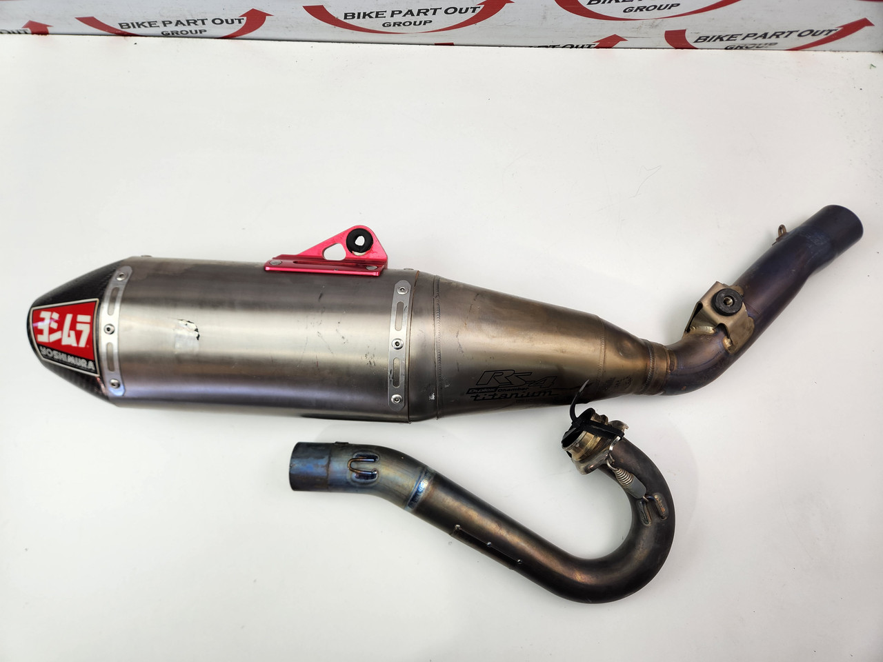 Yoshimura RS4 Titanium Exhaust Full System Suzuki RMZ450 08-17