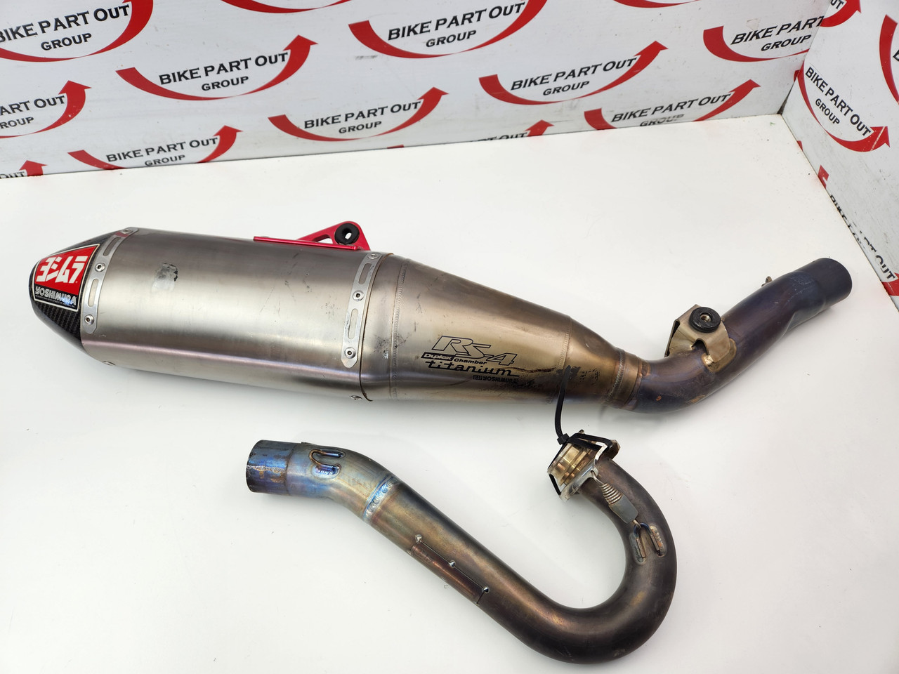 Yoshimura RS4 Titanium Exhaust Full System Suzuki RMZ450 08-17 