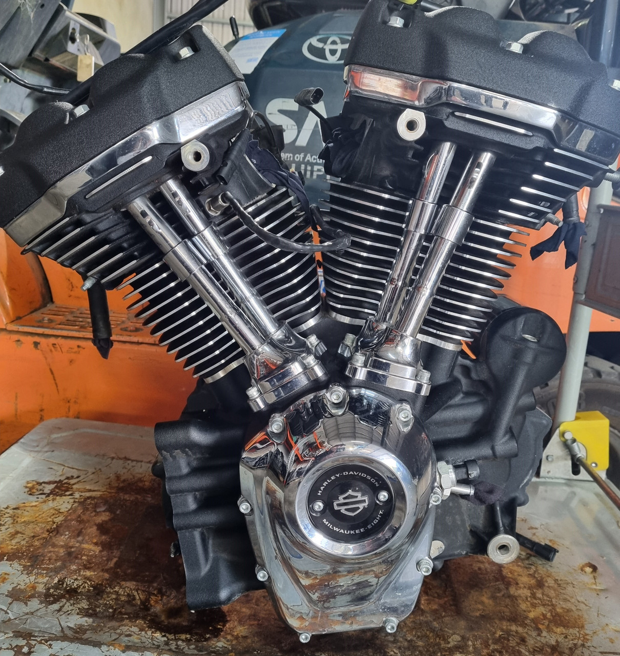 Motor engine 107 Harley Davidson M8 Softail www.youtube.com/watch?v ...