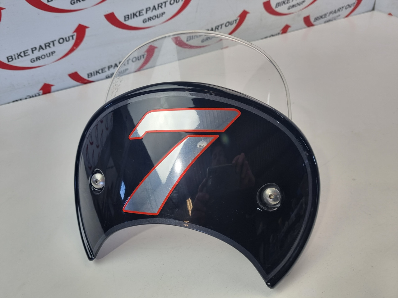 Headlight fairing windshield screen Moto Guzzi V7 750 Racer 11-16