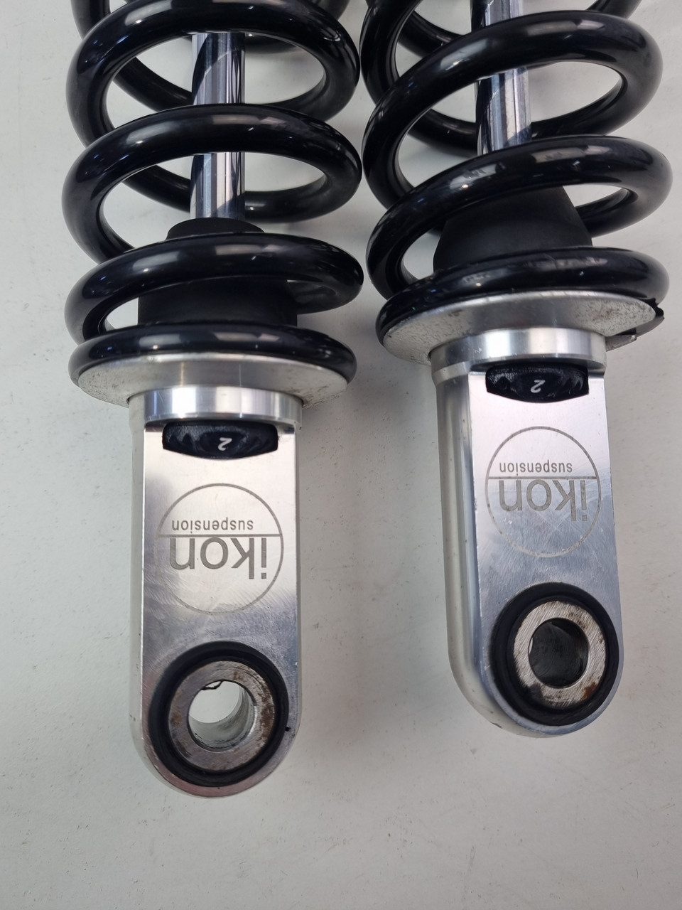 Ikon Rear Shocks Moto Guzzi V7 750 I II Breva 76101623 - Bike Part Out