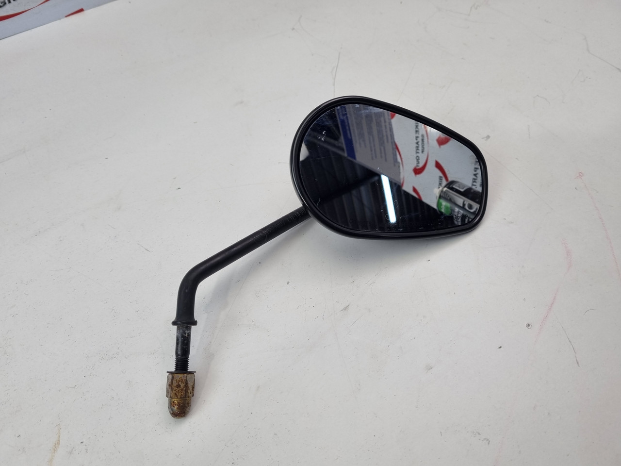 RH Mirror Long Black Harley Davidson Dyna softail sportster 91909