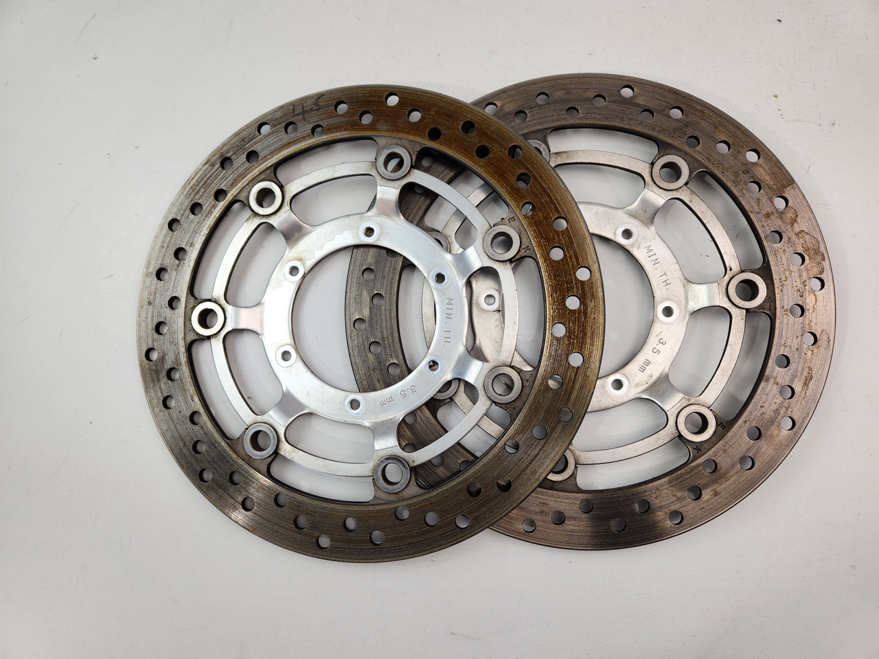 専用ページ❷ Front Brake Disc Pair Honda CBR600F CBR600F4i CBR F4i 05-06 45220
