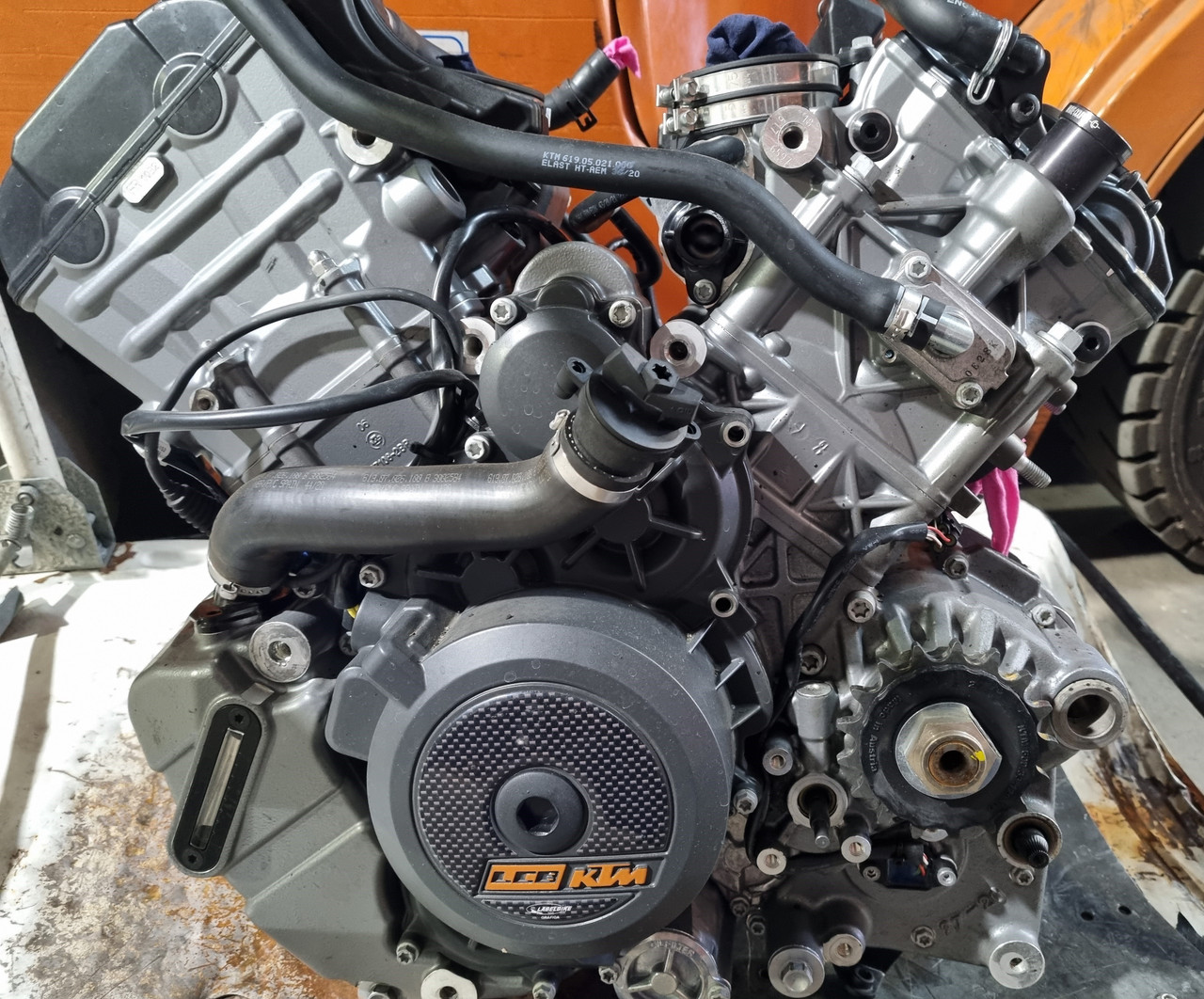 Motor Engine KTM 1290 Super Adventure S 2021 14000km - Bike