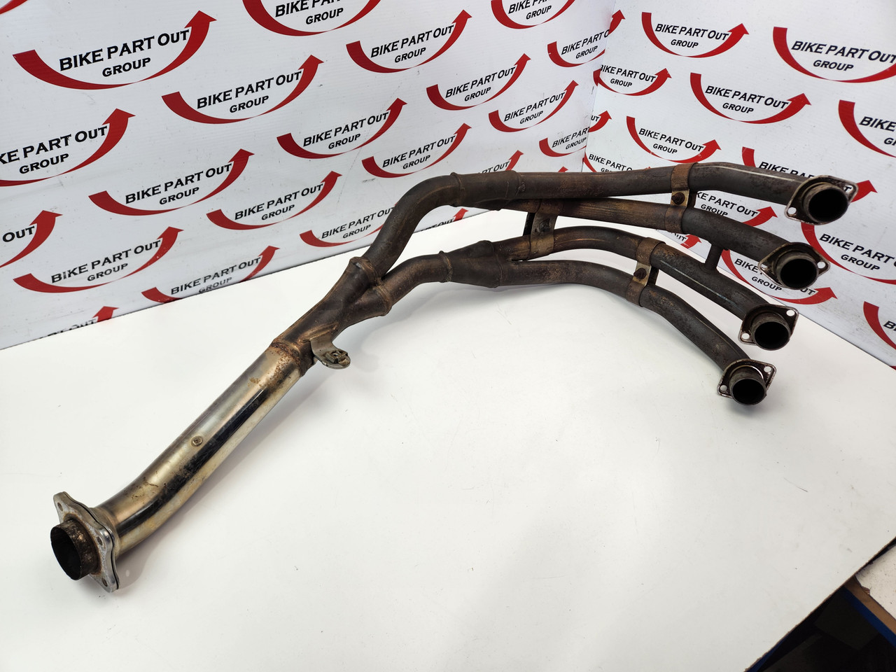 Exhaust Header Pipe Suzuki GSXR600 04-05 14100-29G00 - Bike Part Out