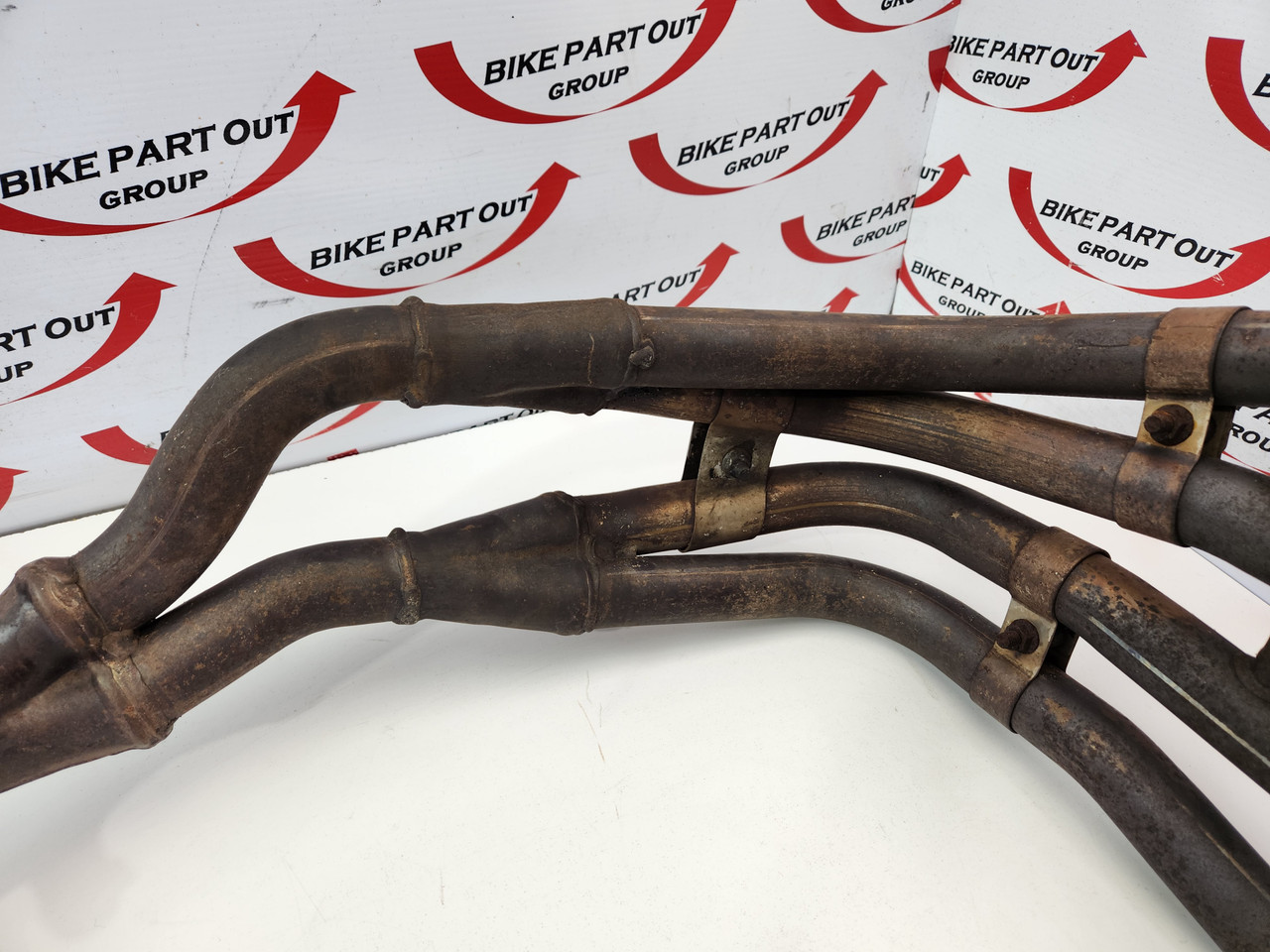 Exhaust Header Pipe Suzuki GSXR600 04-05 14100-29G00 - Bike Part Out Exhaust Header Pipe Suzuki GSXR600 04-05 14100-29G00 - Bike Part Out