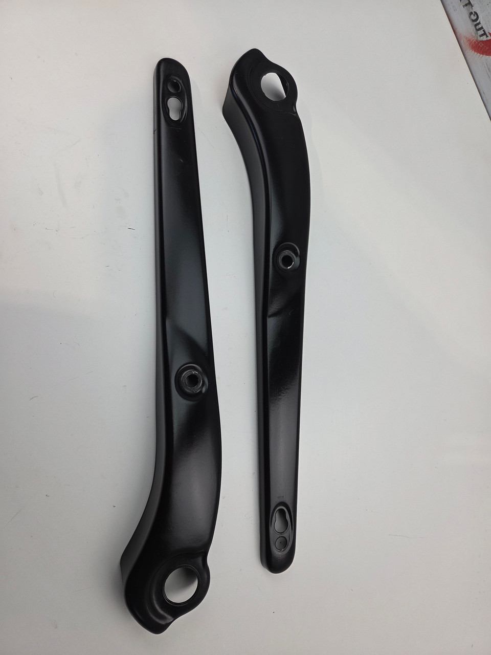 2個セット Black Rear Fender Strut cover pair Harley Davidson Dyna Low rider