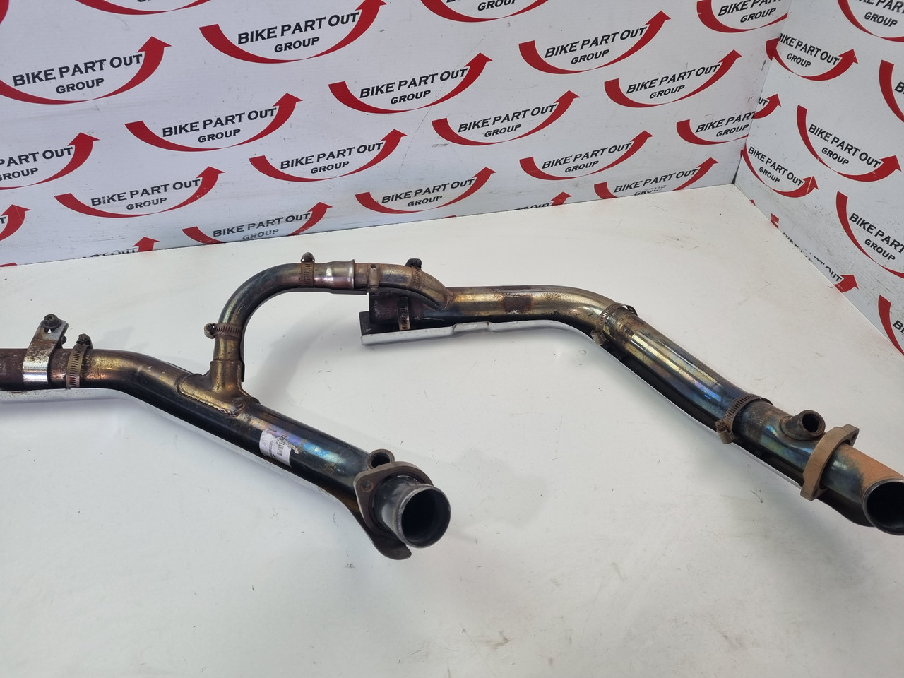 sho OEM Exhaust headers heat shields Harley Davidson Dyna 06-09 65631