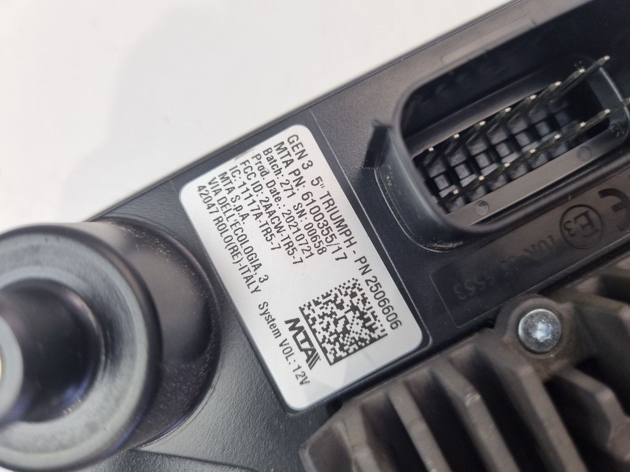 Coded Lock key set Key CDI ECU non ABS Triumph Speed triple 1050