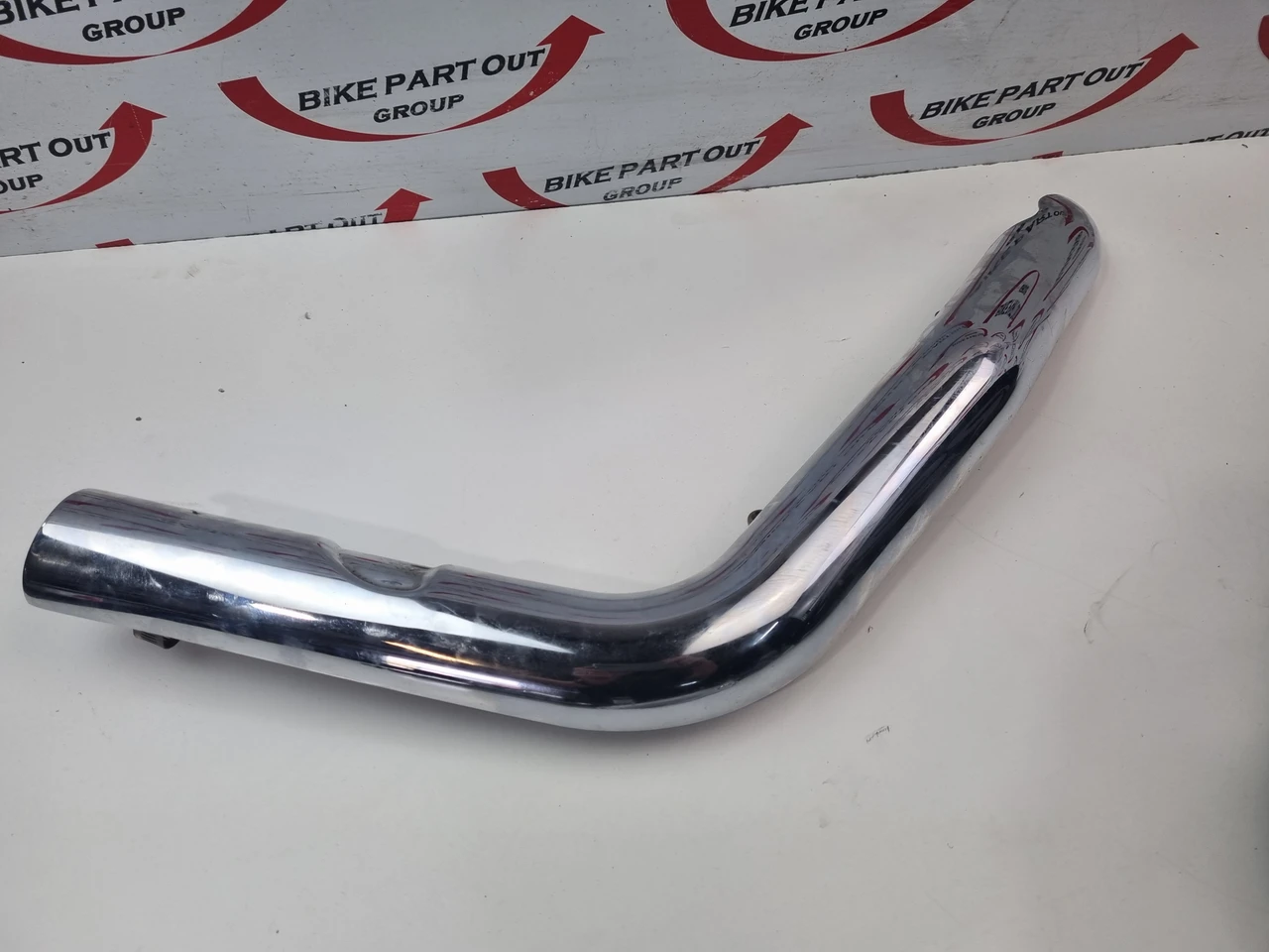 41600007 Front exhaust heat shield Harley Davidson Dyna Street bob low rider ...
