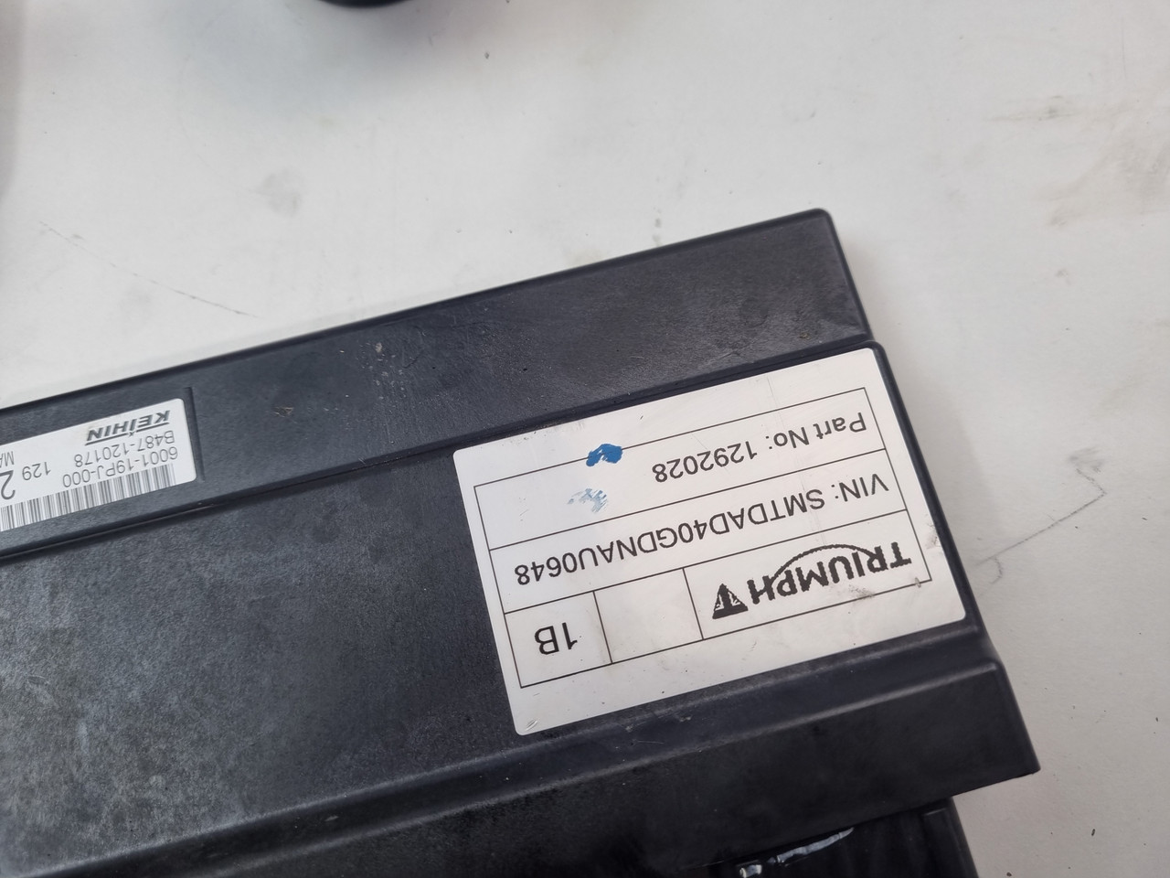 Coded lock key ignition CDI Set Immobiliser Triumph Street