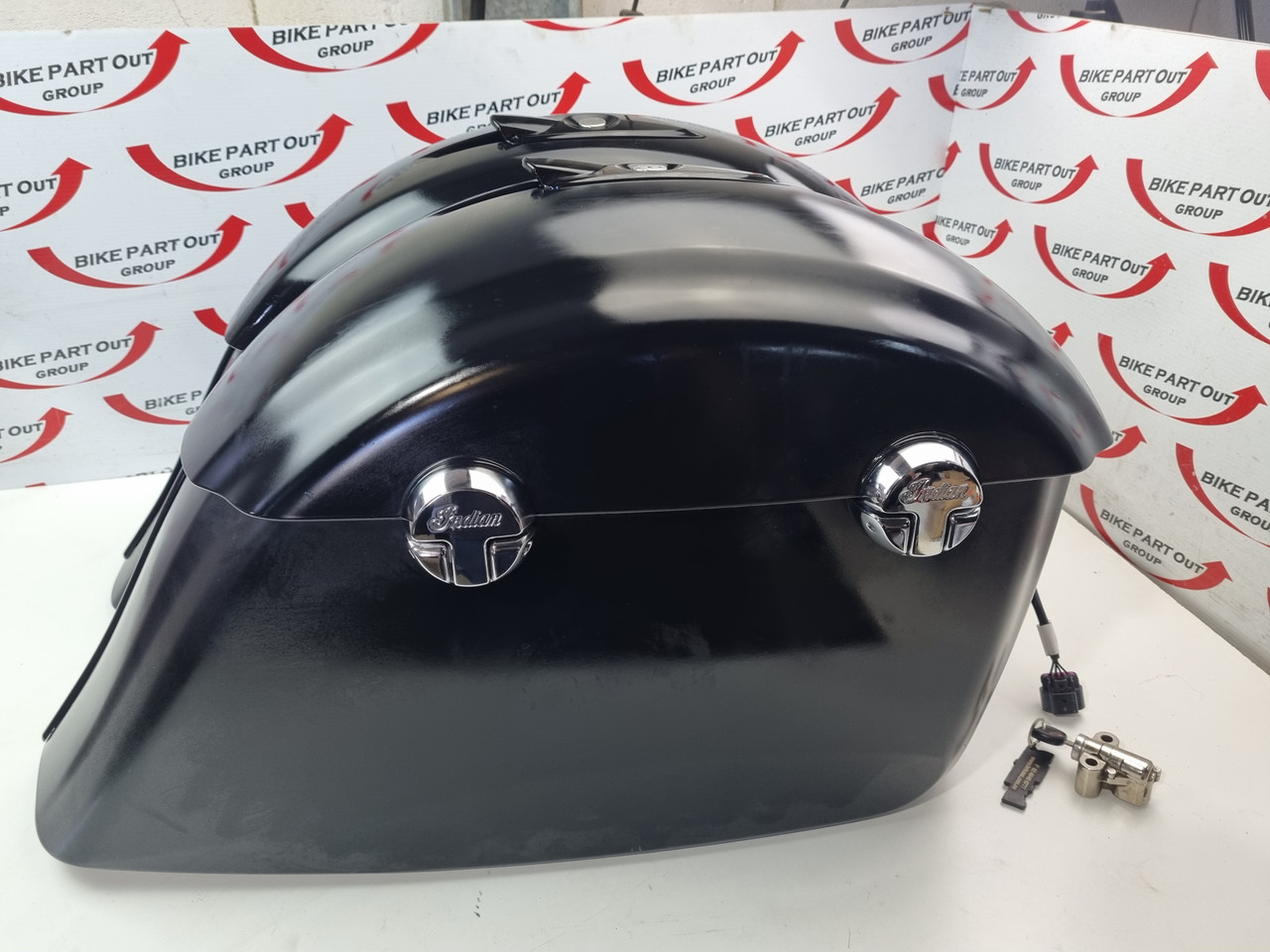 Saddlebags panniers Indian Chieftain Roadmaster Dark Horse