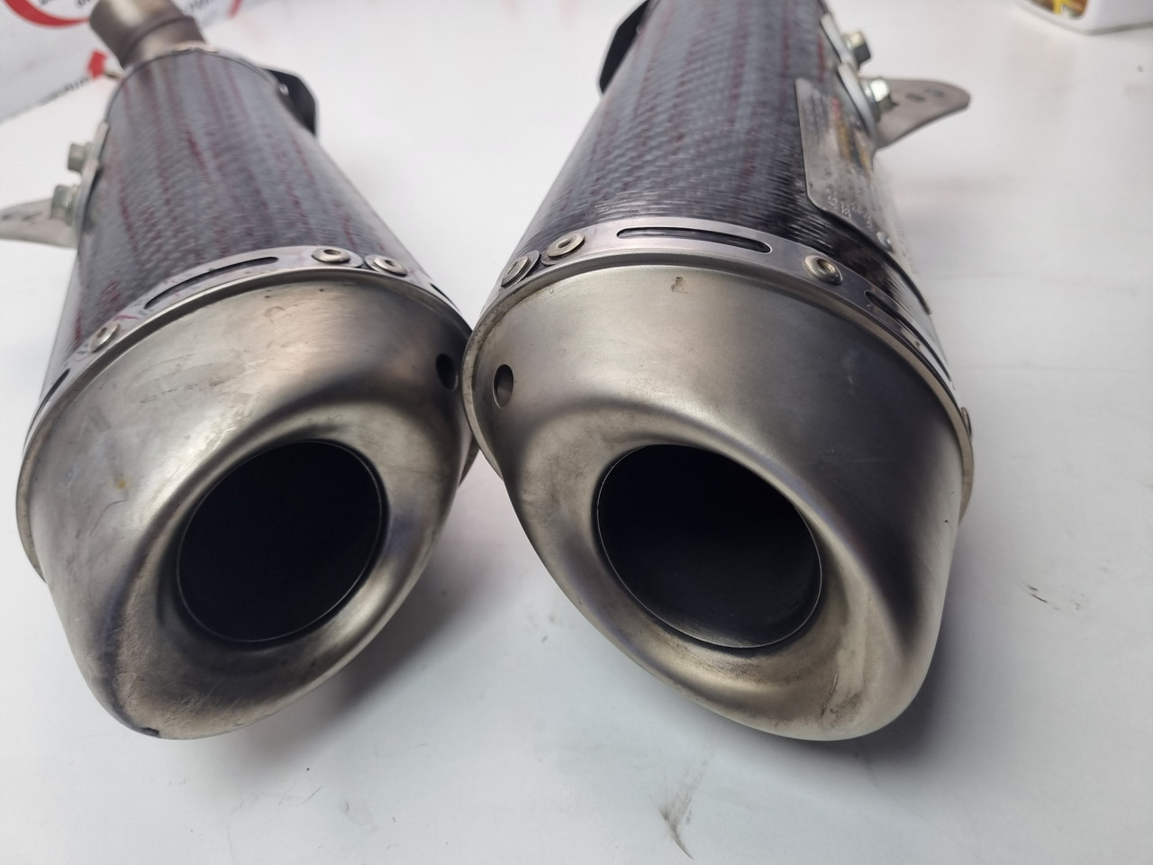 Termignoni Slip on mufflers exhaust Race ECU Ducati Monster 1100 S