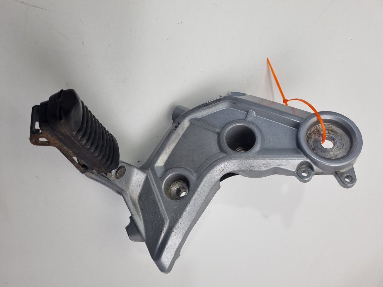 RH Foot peg and mount plate Moto Guzzi V85 TT 19-22 886184