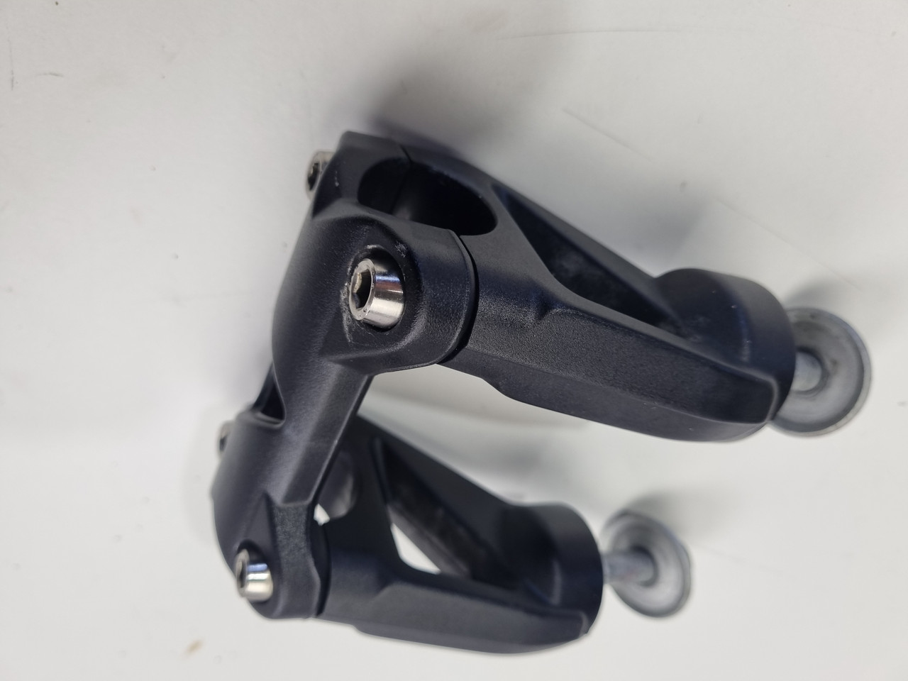 Handle Bar clamps risers Moto Guzzi V85 TT 19-22 2B005683 - Bike Part Out