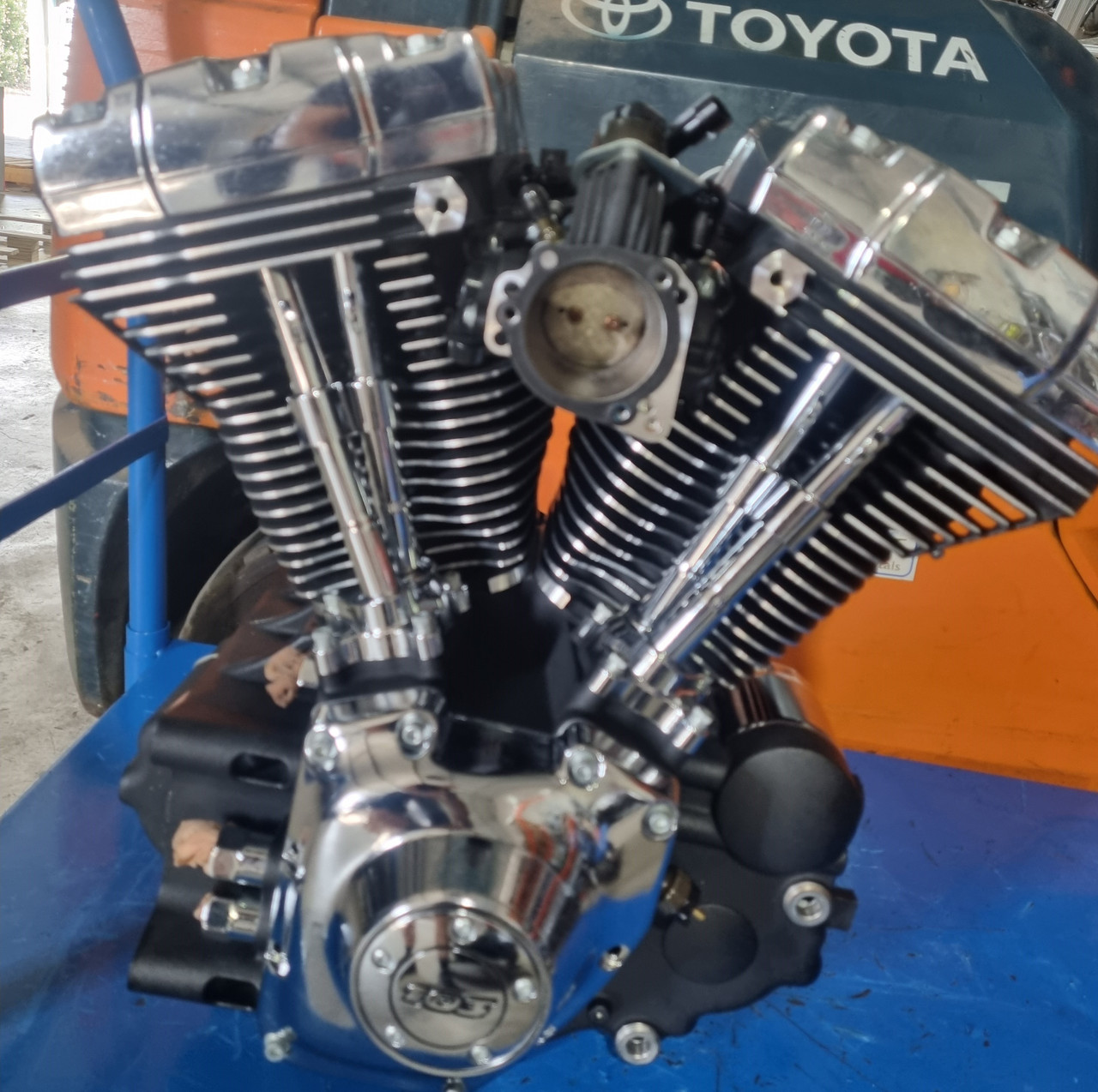 Motor Engine Harley Davidson Softail Fatboy Breakout 103ci 5000km ...