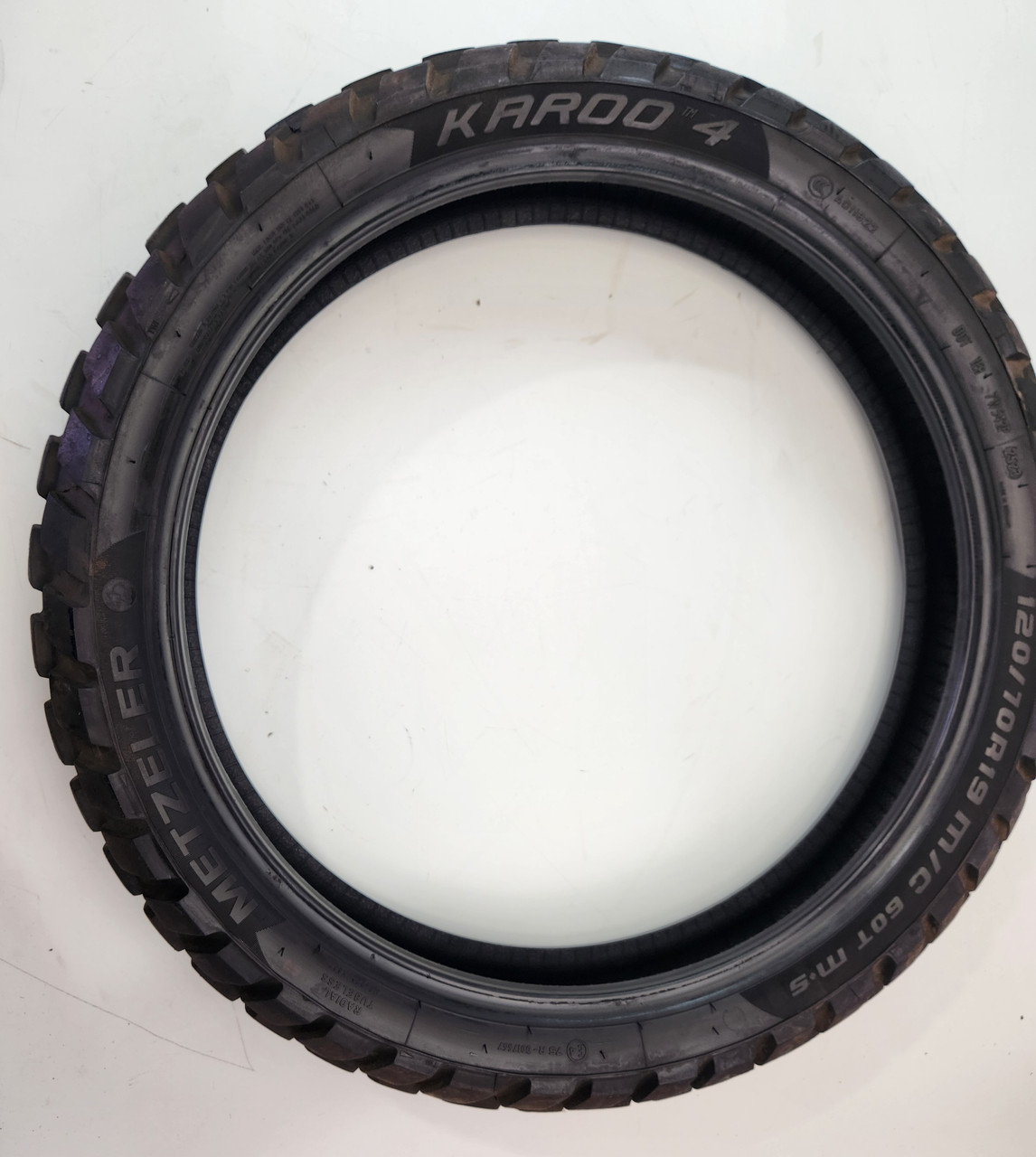 Metzeler Karoo 4 Front Tyre 120/70 R19 - Bike Part Out