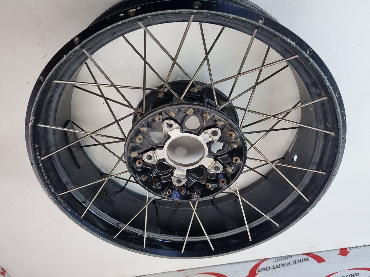 Rear Wheel BMW R1200 R1250 GS ADV K50 K51 36318526651 - Bike Part Out