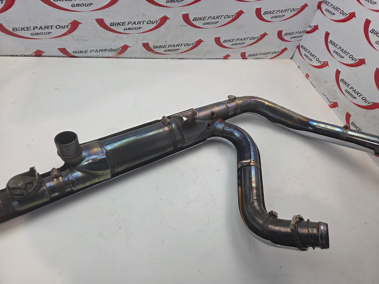 Exhaust Header pipes heat shields Harley Davidson tourer 10-16