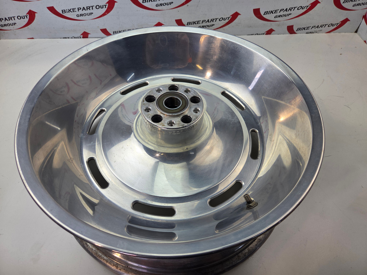 OEM Rear Wheel 17x6 in Slotted Harley Davidson Softail 07-17 41995