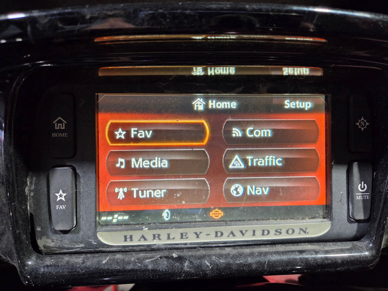 Boom box radio damage Harley Davidson M8 Tourer Street road glide