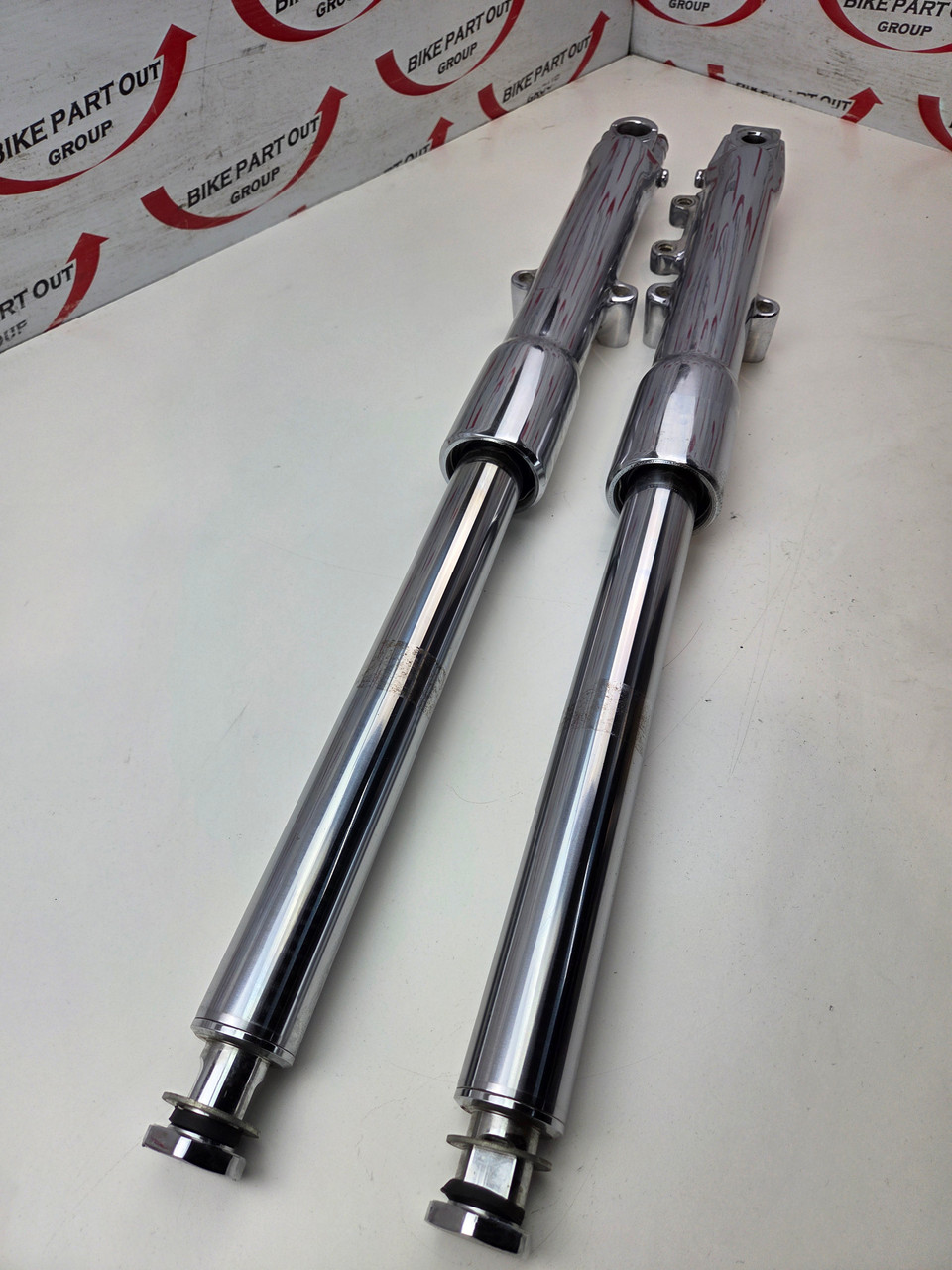 Front forks Chrome Harley Davidson Softail Deluxe Heritage Fat Boy