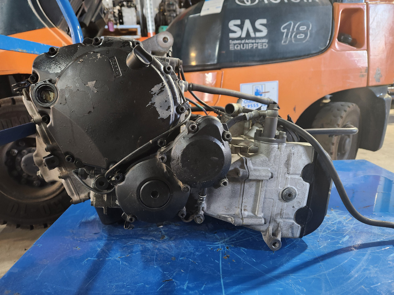 Motor Engine Suzuki GSXR750 2002 60 000km - Bike Part Out
