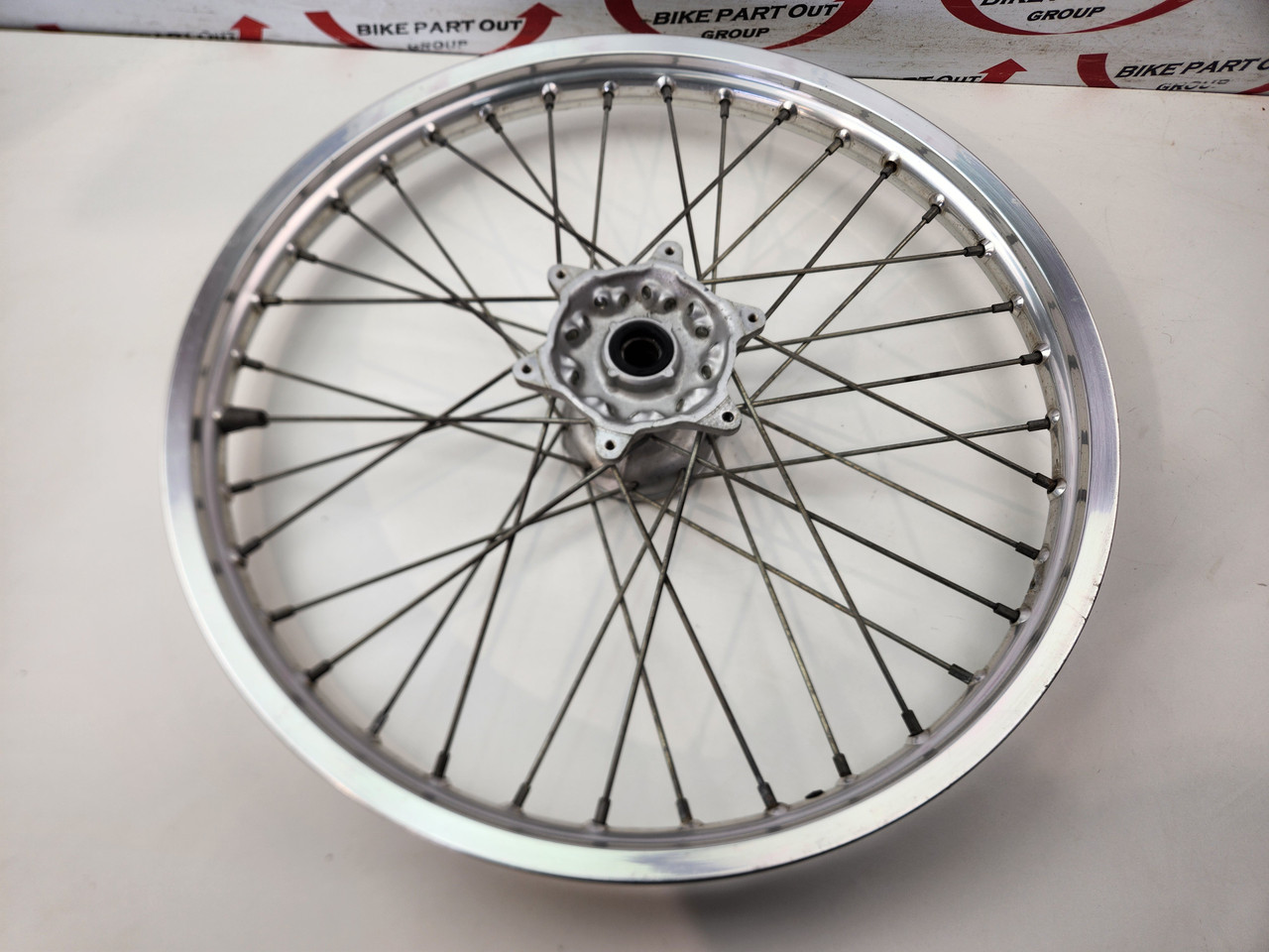 Front Wheel Suzuki DRZ400 DRZ 400 S E 55311-29F00 - Bike Part Out