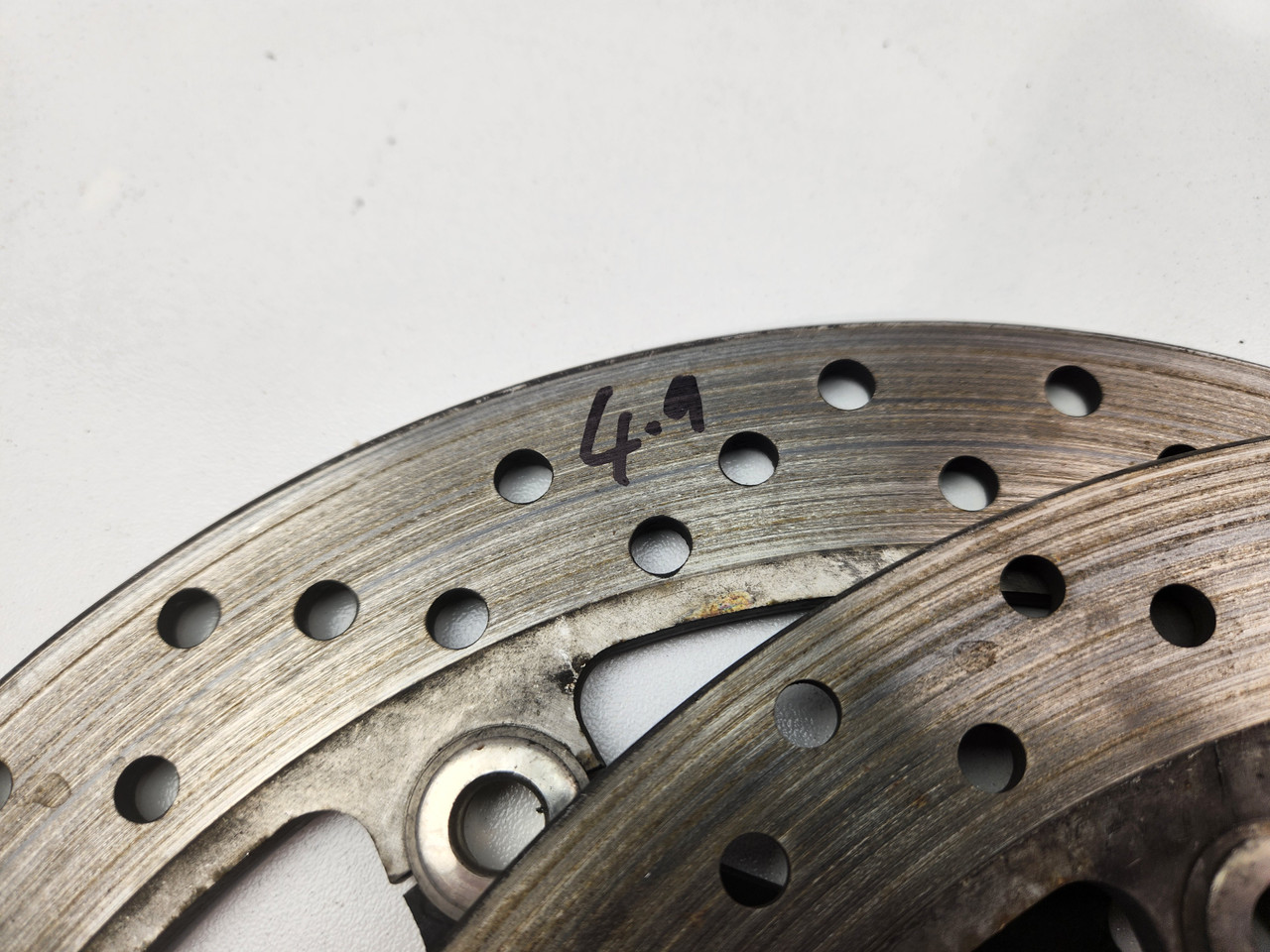 Front Brake Disc Pair 4.9mm Suzuki DL650 V Strom 07-25 59210-44G11