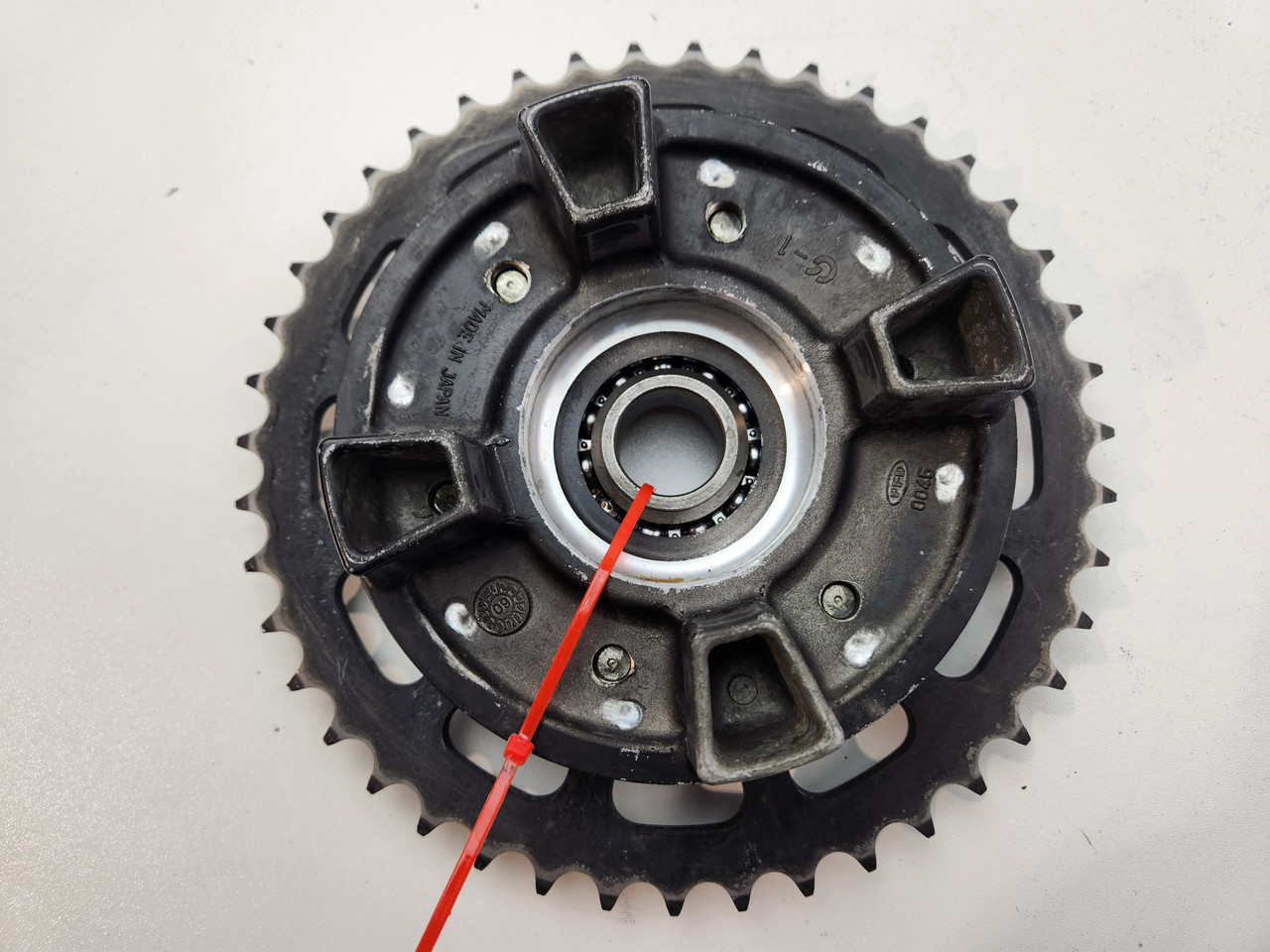 Rear Sprocket Cush Drive Carrier 43T Kawasaki Ninja ZX6R ZX600 07