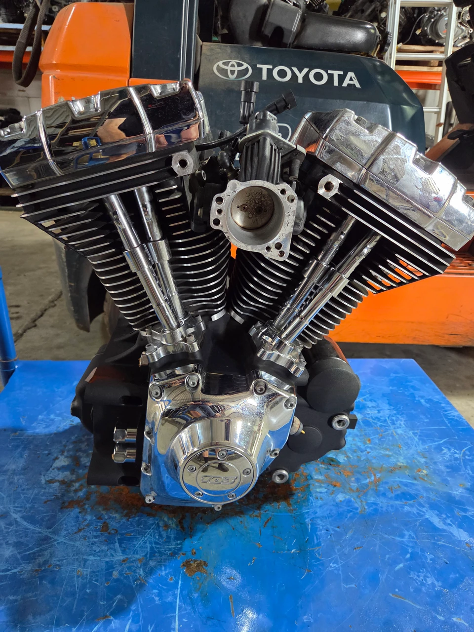 Motor Engine 103ci Harley Davidson Softail www.youtube.com/shorts ...