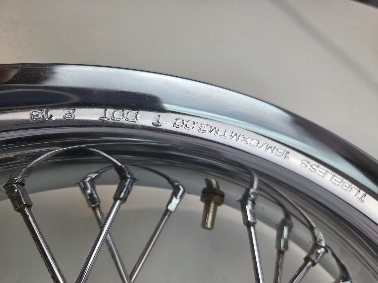 Front wheel Smoothie 16x3 Harley Davidson Softail Heritage Deluxe