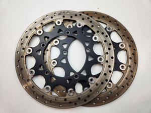 Front brake disc pair 4.9mm Yamaha YZF-R1 R1 07-08 4C8-2581T-00