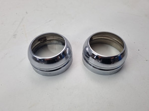 Fork lower cover case pair 49mm  Harley Davidson Dyna 06-17 46611-06