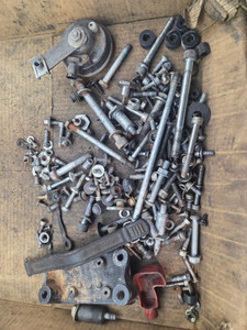 Chassis Bolts and bits BMW G650 GS Sertao 10-15 