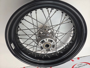 OEM Rear Wheel 17x6 in Slotted Harley Davidson Softail 07-17 41995