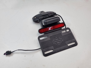 Number plate holder light Harley Davidson M8 Softail Standard Street bob Fat boy Slim 67900316