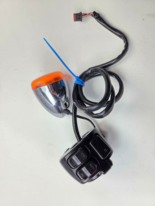 LH Switch CAN BUS 4 pin lights horn blinker Harley Davidson Dyna 12-17 72945-12A